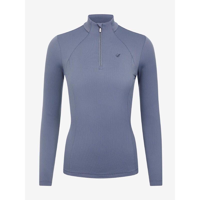 Sweatshirt Reiten mit Reißverschlusskragen, Damen LeMieux Alice