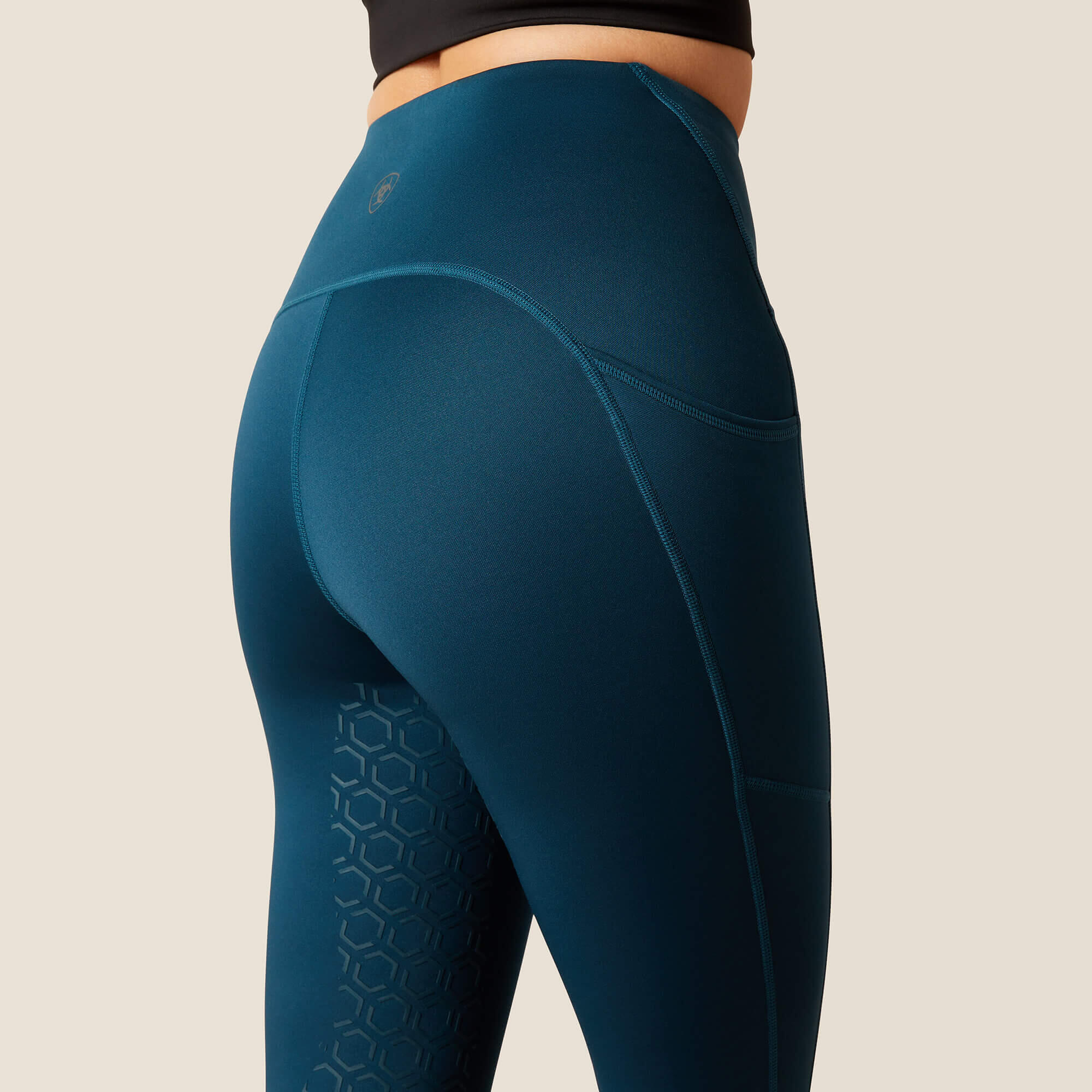 Reitleggings mid grip Frau Ariat Venture 3/4