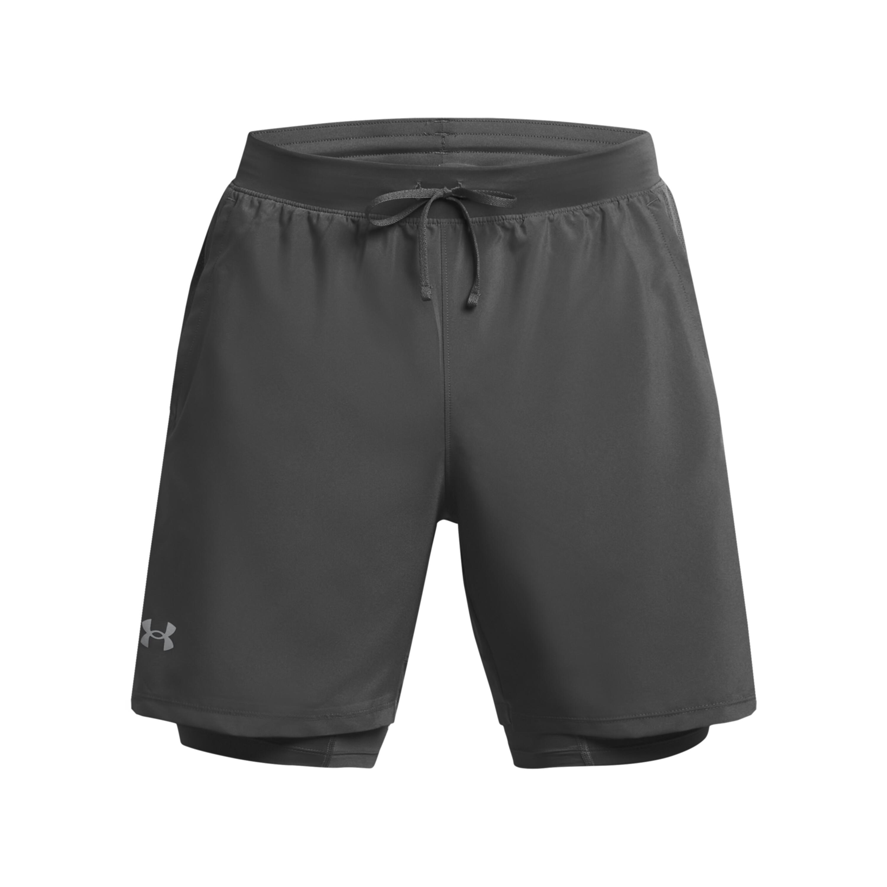 Szorty 2 w 1 Under Armour Launch 7"
