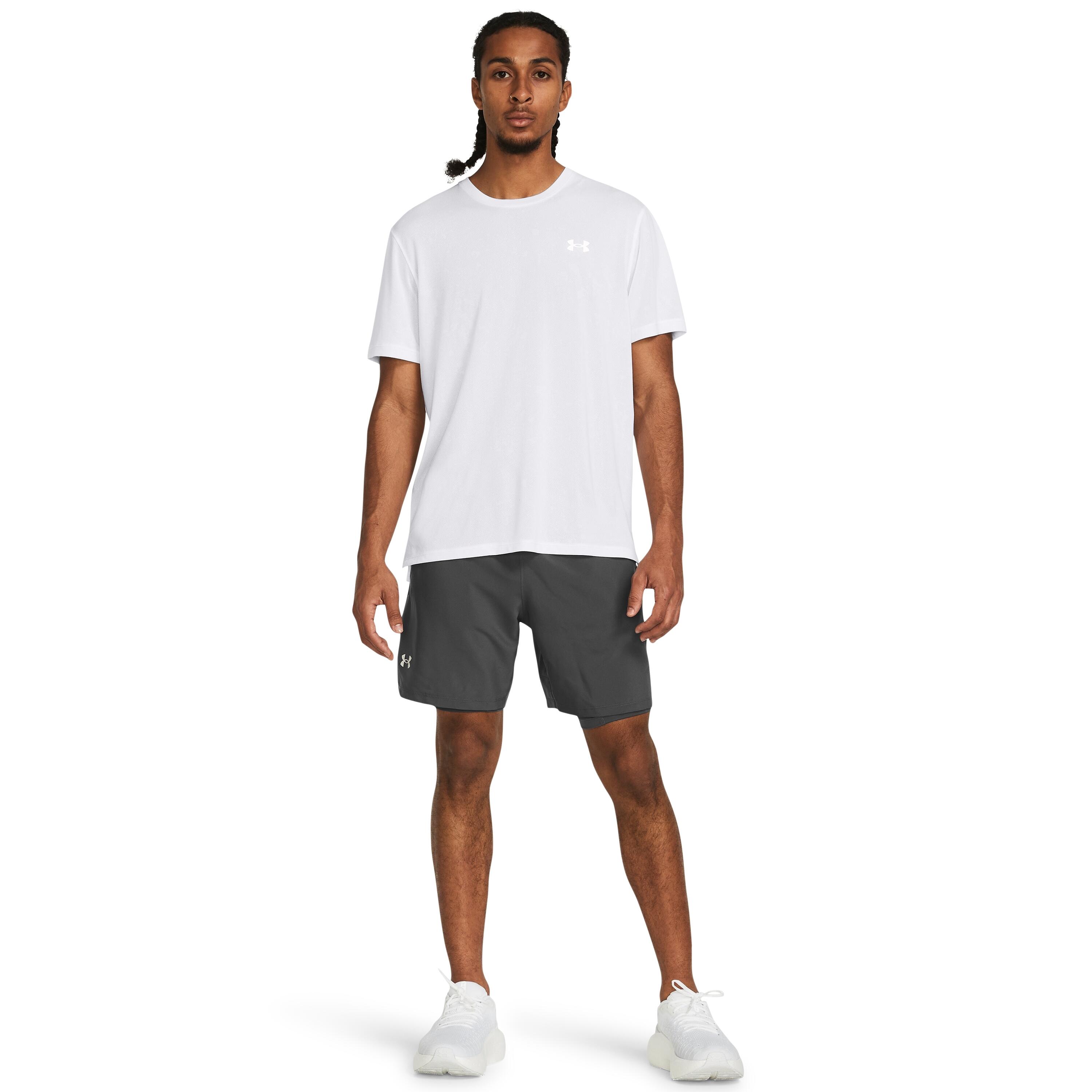 2 em 1 calções Under Armour Launch 7" 3/5