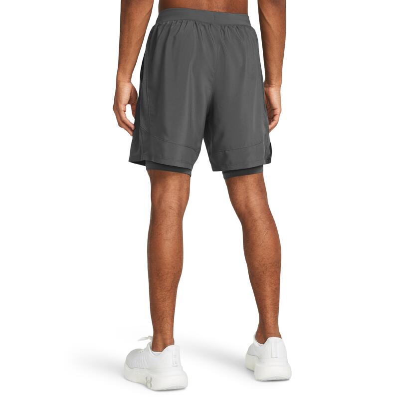 Short 2 en 1 Under Armour Launch 7"