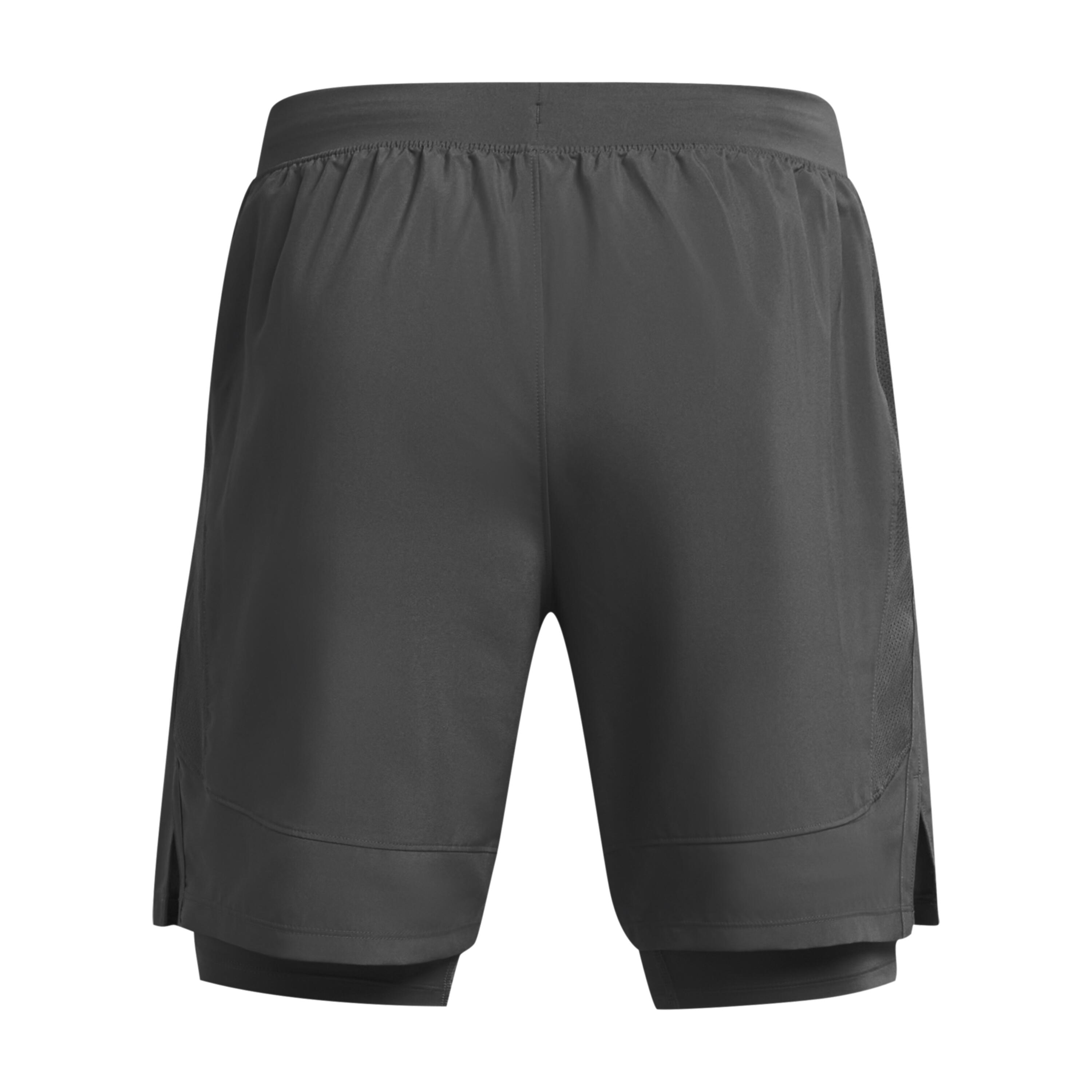 2 em 1 calções Under Armour Launch 7" 4/5