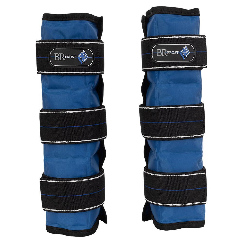 Br - Bandes De Repos Pour Cheval Refroidissement Br Equitation Frost - Bande De Repos - Bleu - Taille Unique - Decathlon
