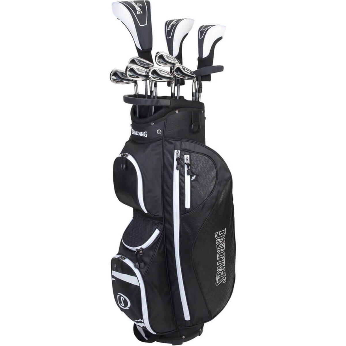 Spalding Set da golf per destri con sacca da golf da donna a 5 scomparti Grafite