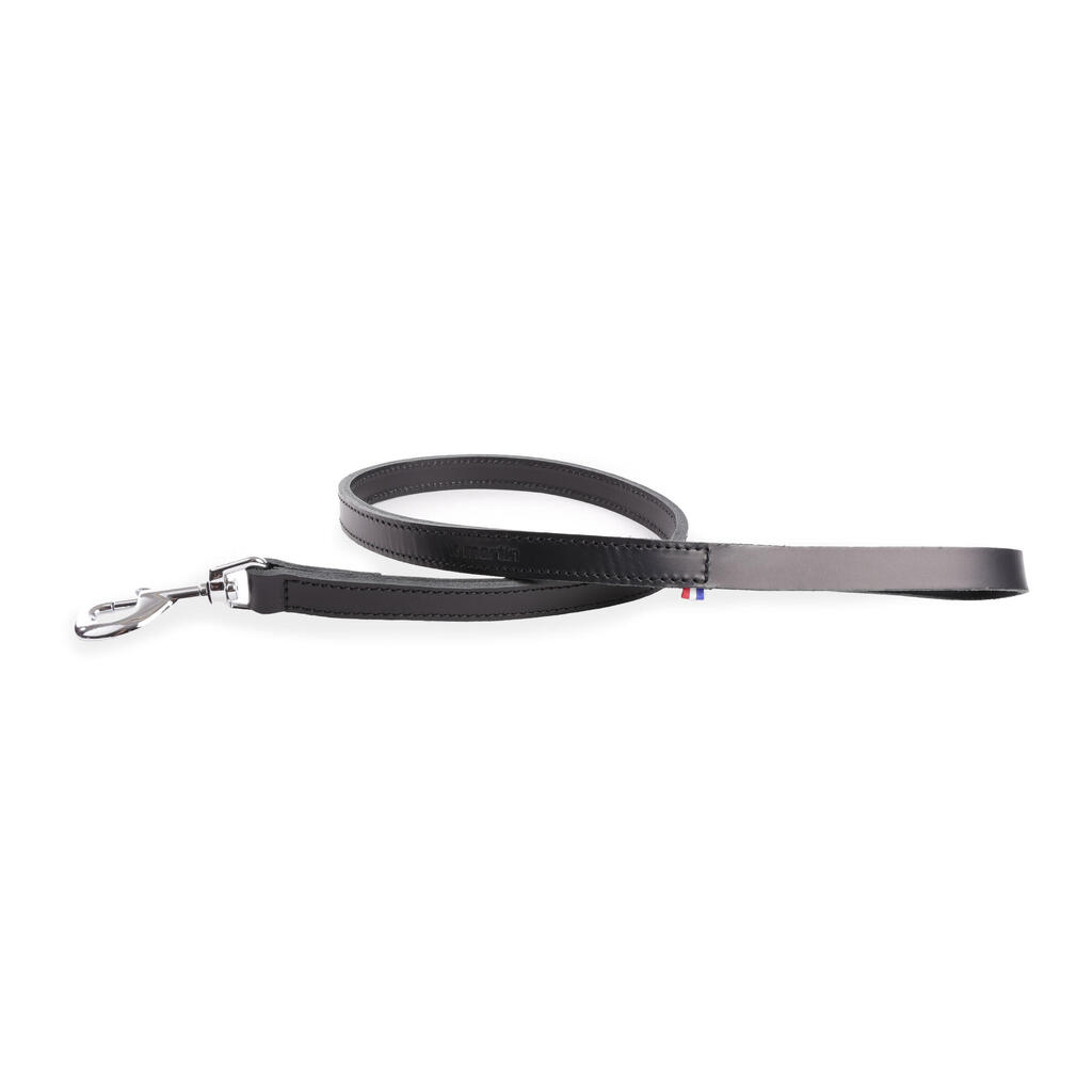 Double cowhide leather dog leash Martin Sellier