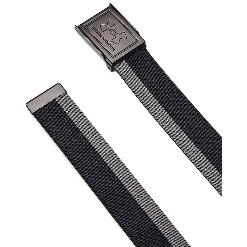 Cinturón Under Armour Stretch Webbing Belt, Negro, Hombre