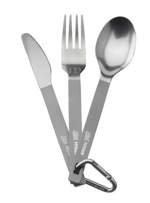 Titanium bestekset inclusief tas esbit
