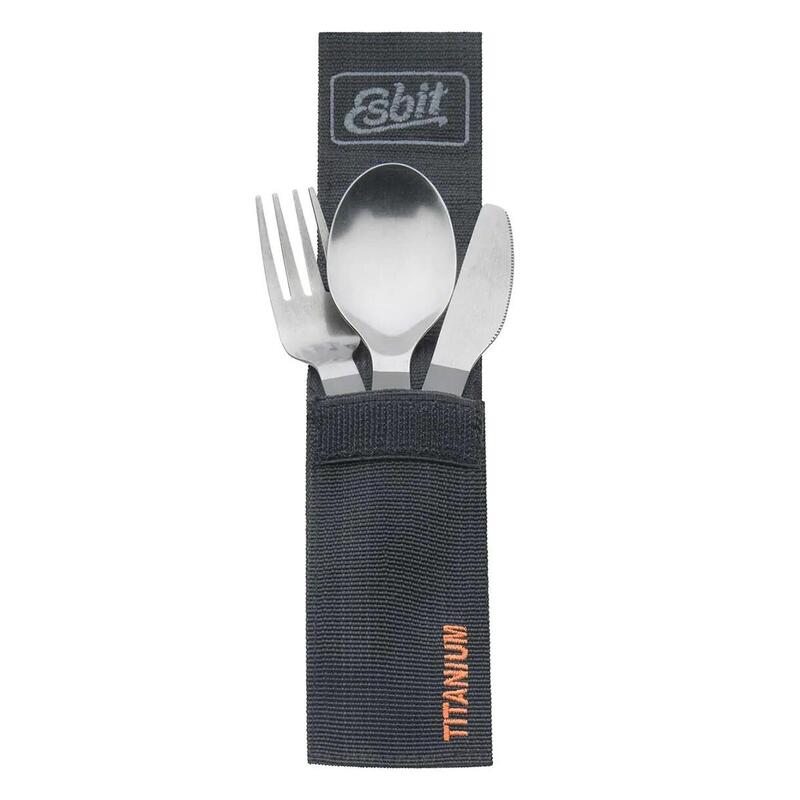 Sztućce do turystyki Esbit Titanium Cutlery Set