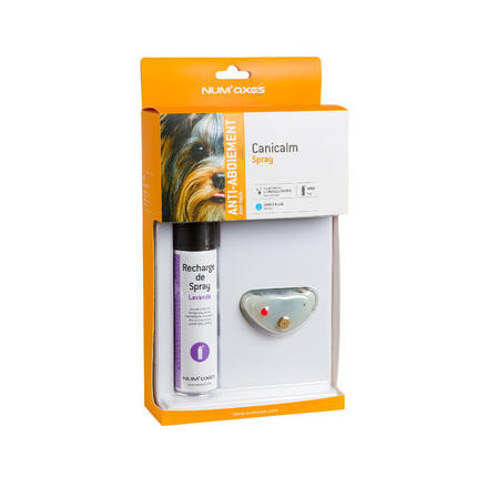 Collier anti-aboiements pour chien - spray lavande Num'axes Canicalm Spray