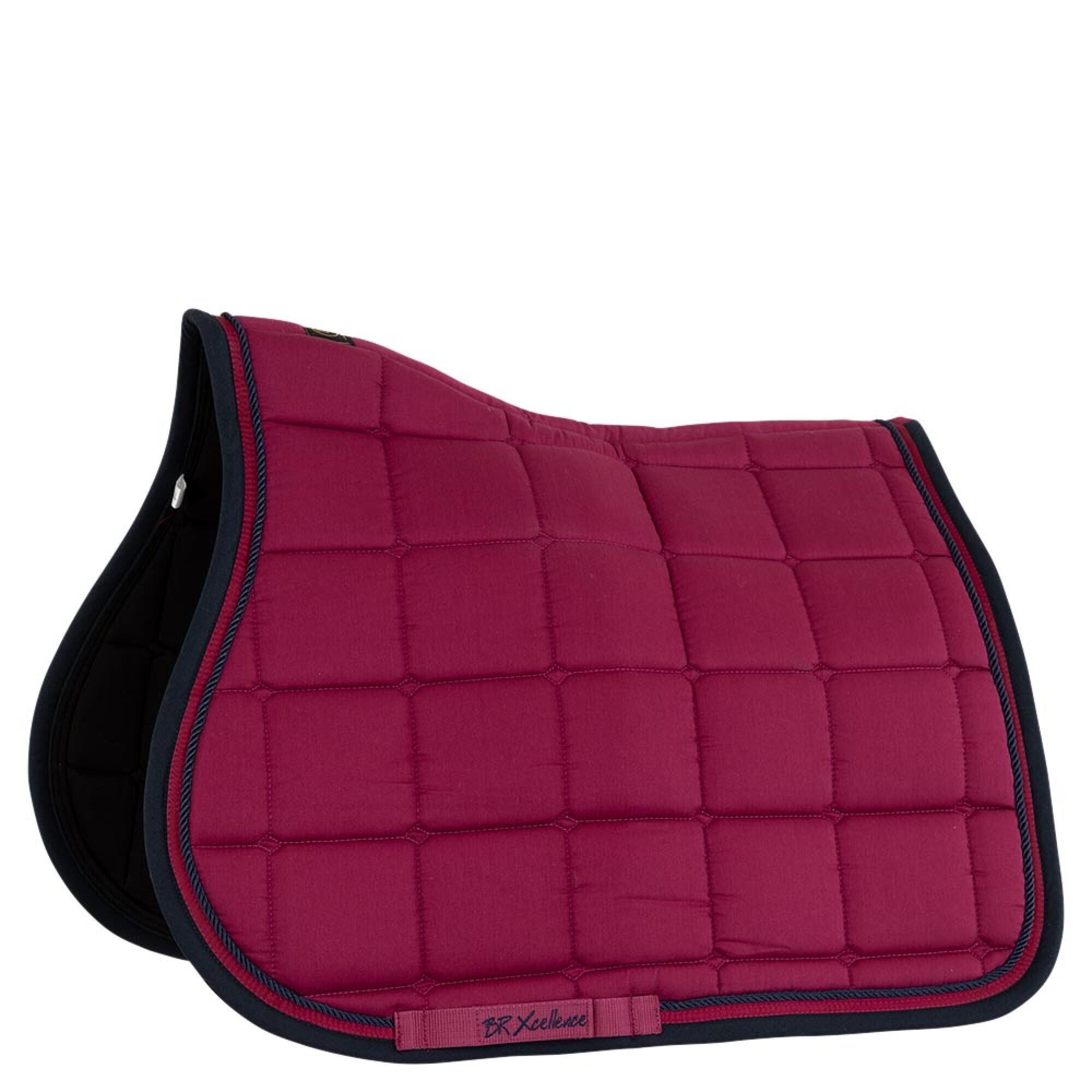 Br - Tapis De Selle Pour Cheval Br Equitation Xcellence Universel - Tapis De Selle - Bordeaux|rose|rouge - Fs - Decathlon