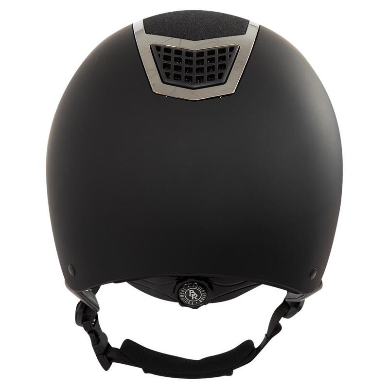 Casco da equitazione con visiera standard BR Equitation Lambda Glitter