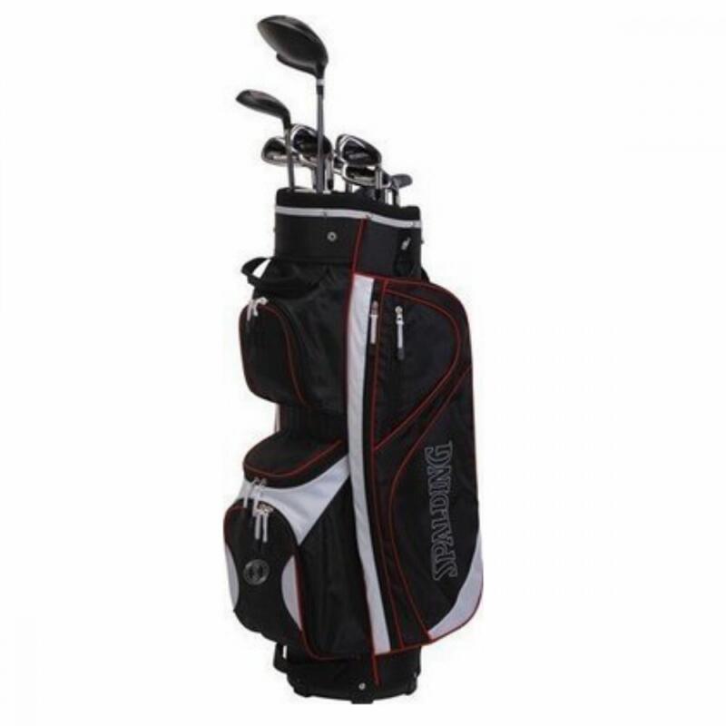 Rechtshändiges Golfset Frau Spalding True Black Graphite