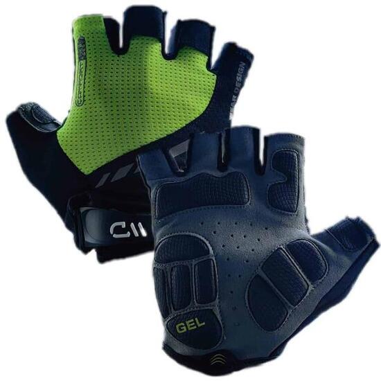 Gants vélo PERFORMANCE GEL Jaune/noir