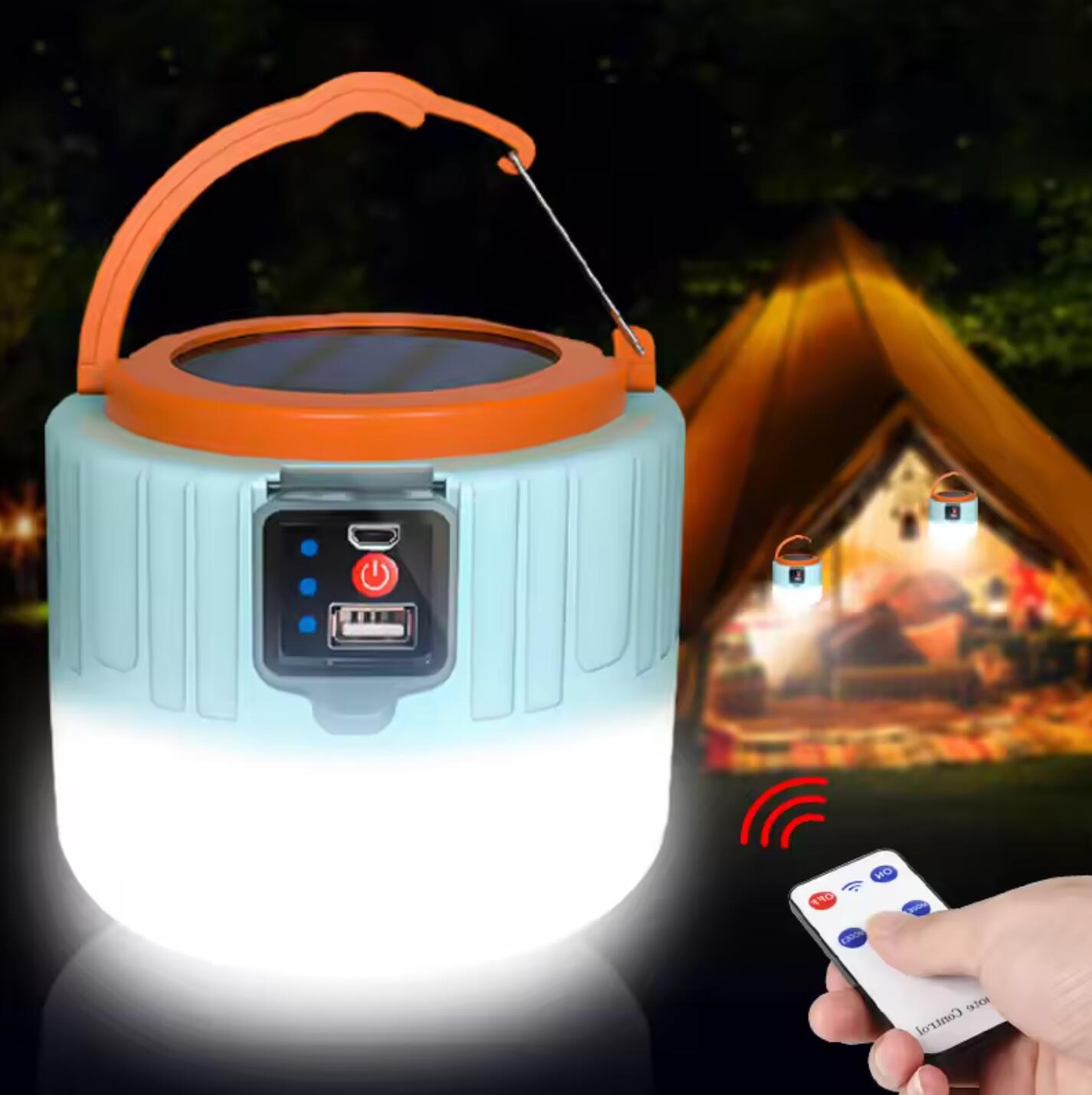 Lâmpada para camping Inuitz - Lâmpada LED 1000 watts IP65 luz intermitente/SOS 2/6