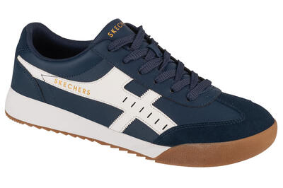 Skechers heren zinger manzanilla totale sneakers marineblauw / wit