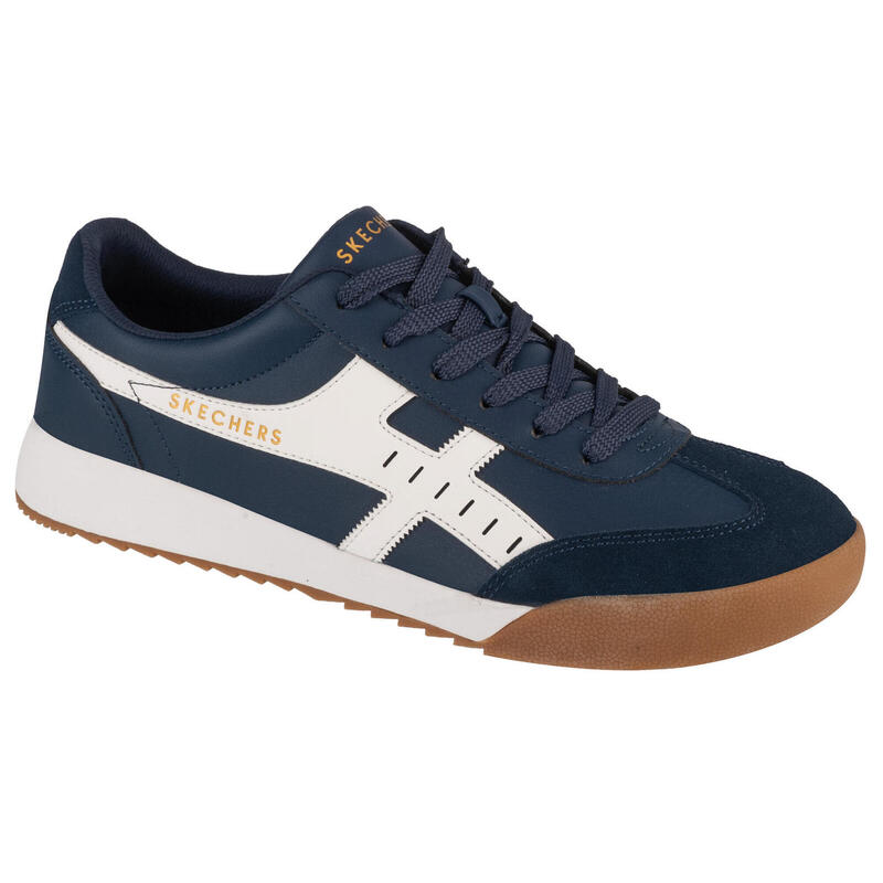 SKECHERS Uomo ZINGER MANZANILLA TOTALE Sneakers Blu marino / Bianco