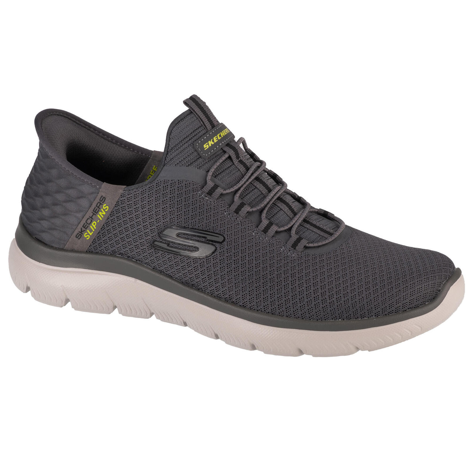 Skechers - Sneakers Pour Hommes Slip-ins Summits - High Range - Chaussures De Sport - Gris - 41 - Decathlon
