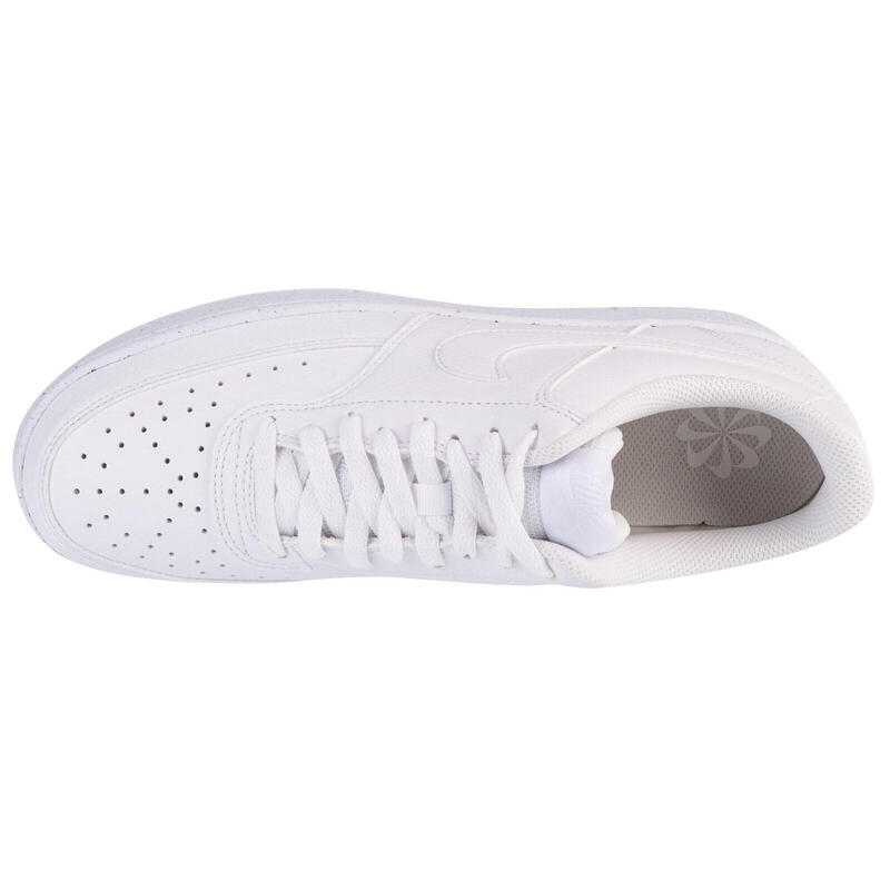 Pantofi sport barbati Nike Court Vision Low, Alb