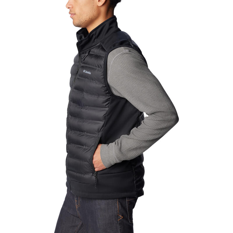 Férfi mellény, Columbia Out-Shield Hybrid Vest, fekete