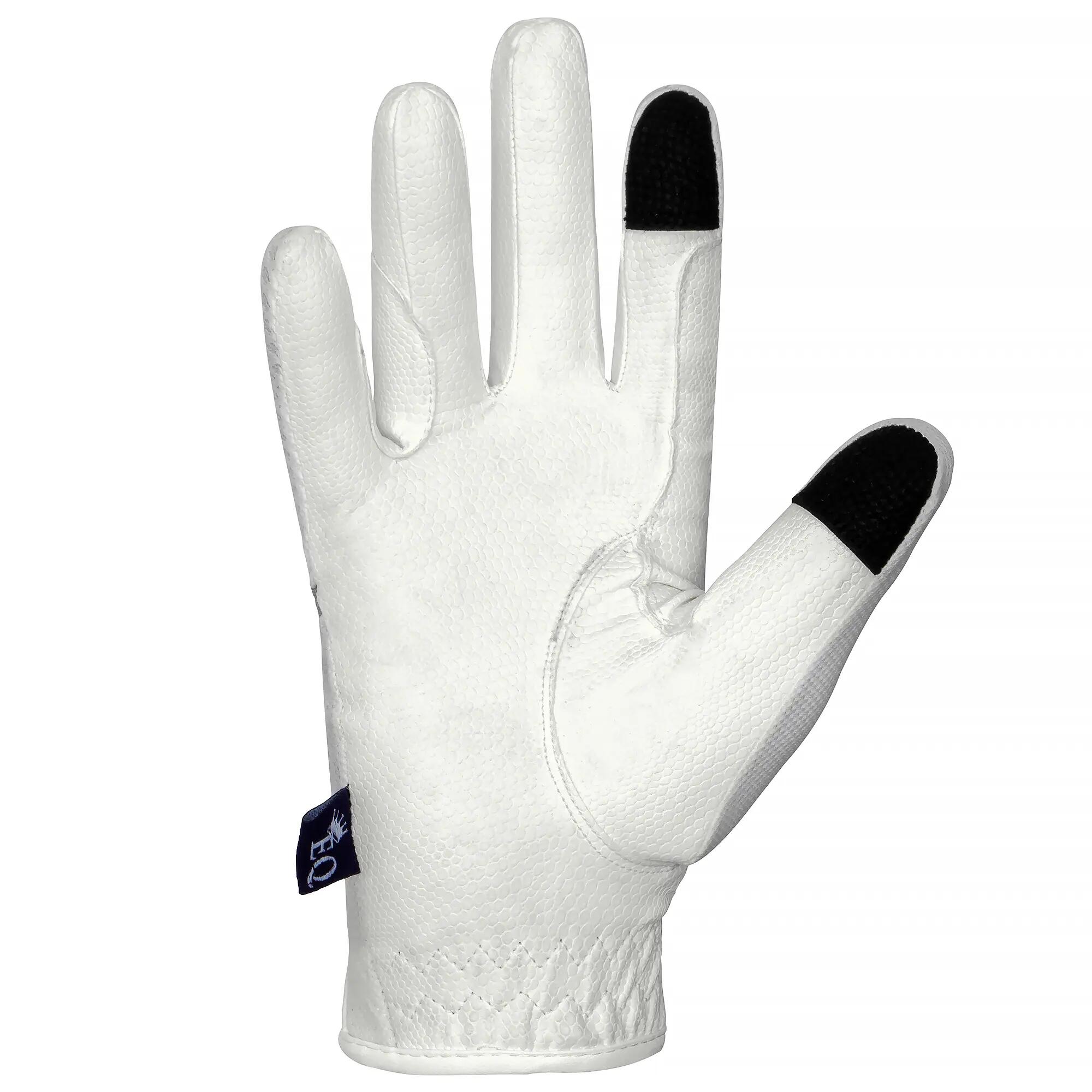 Paardrijhandschoenen Savaii van mesh, model Equestrian Queen 3/5