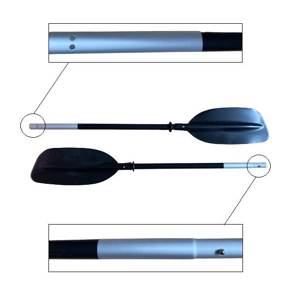 Kajak/Paddel Paddel Pure4Fun Alu 4/5