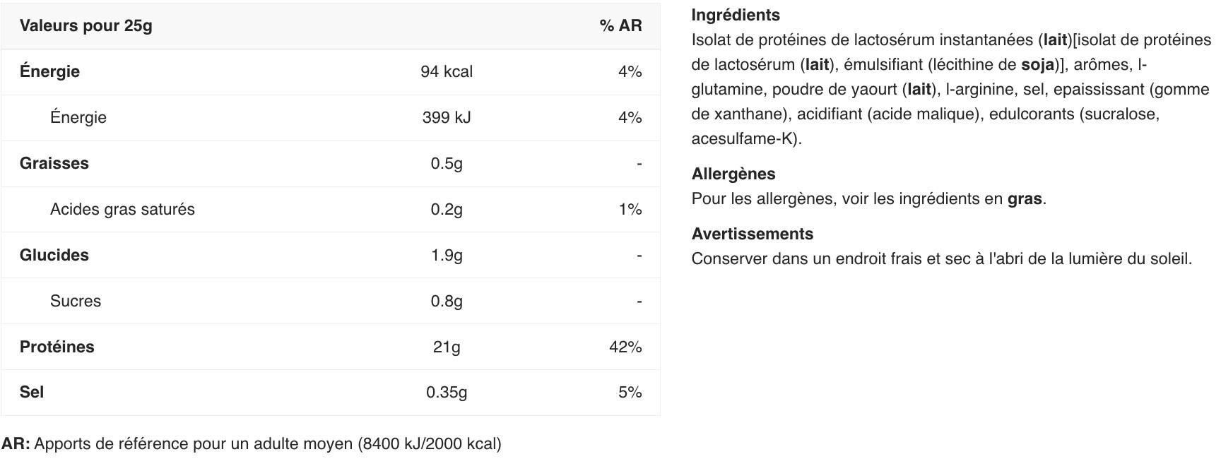 Whey Isolate (aislado) - Whey Isolate (700gr) - Plátano 2/5