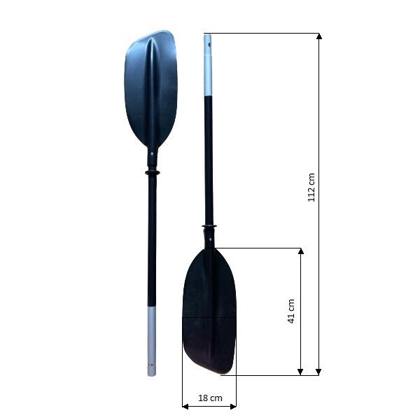 Kajak/Paddel Paddel Pure4Fun Alu 2/5