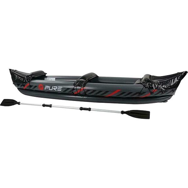 PURE4FUN XPRO Kayak gonfiabile per 2 persone - 325 x 81 x 53 cm, carico max 160 kg