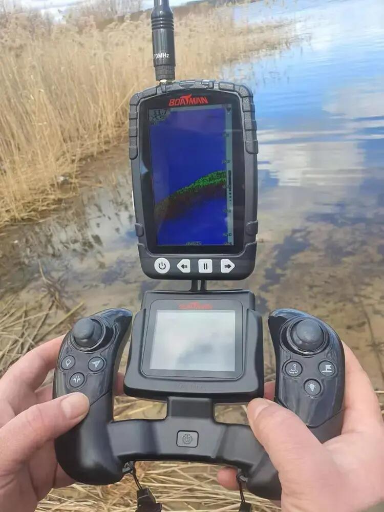 Boatman: Fighter Pro v2 GPS+halradar profi etetőhajó - CAMO 5/7