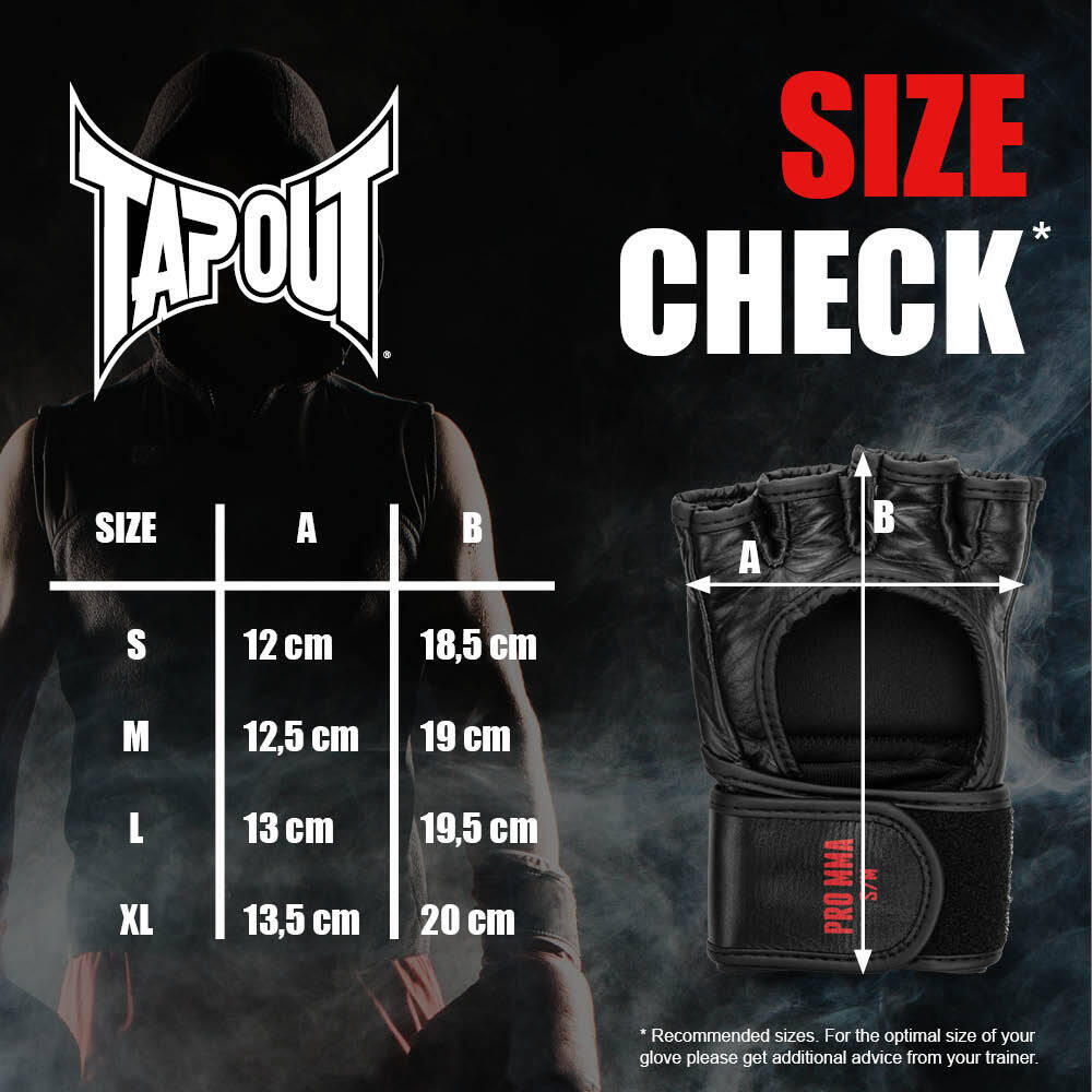 Guanti MMA in cuoio Tapout Pro (x2) 6/6