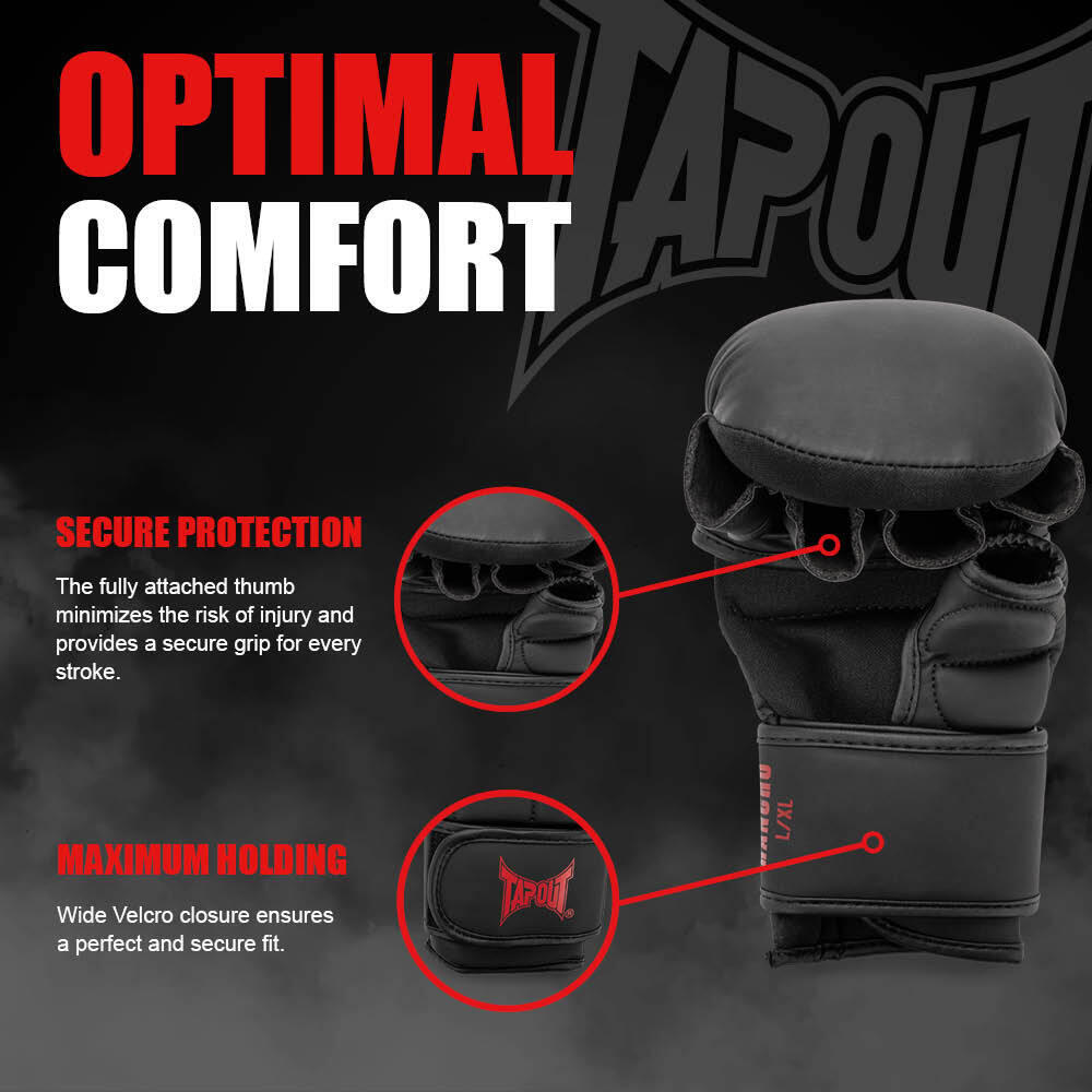 Gants de MMA en cuir artificiel Tapout Rancho (x2) 5/6