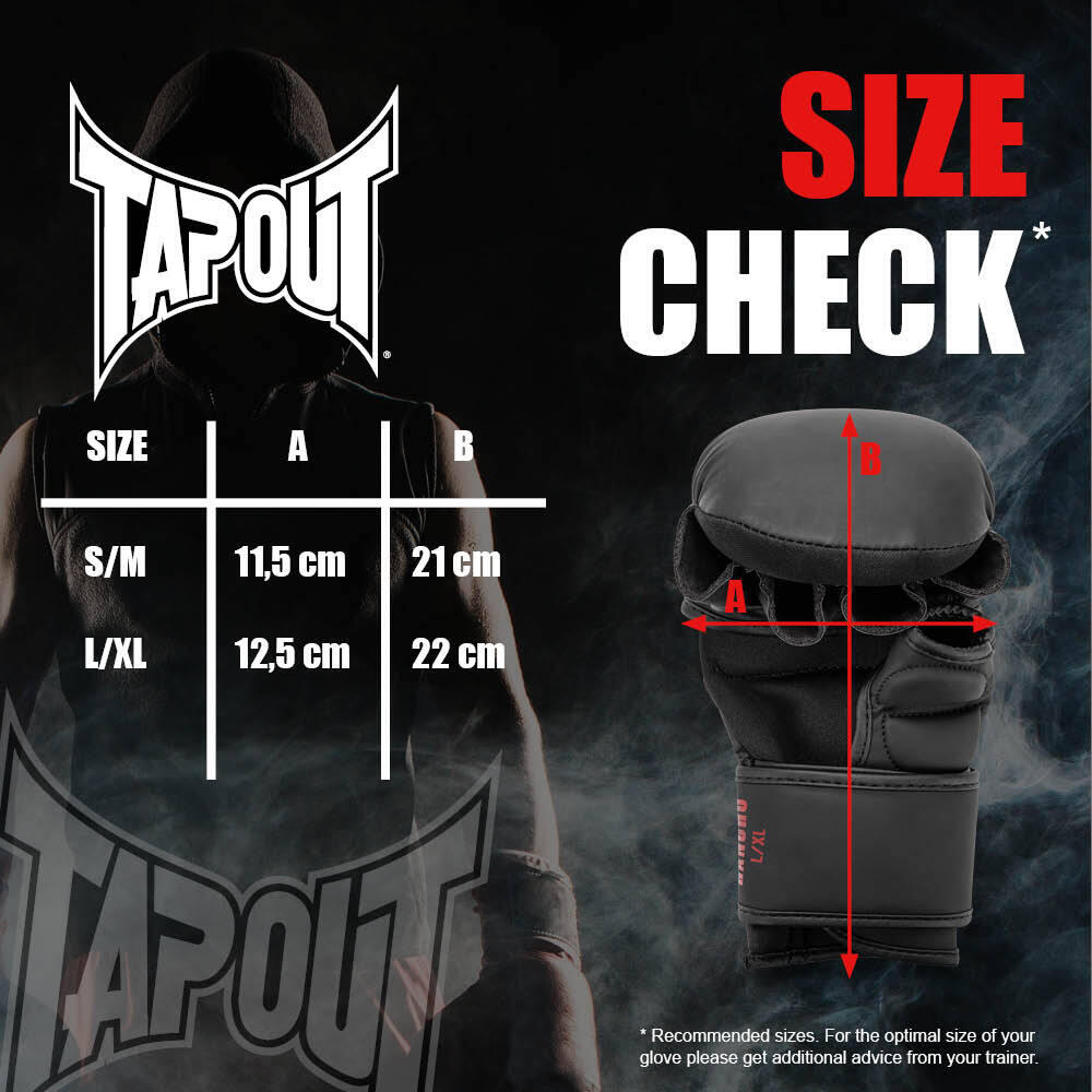 Gants de MMA en cuir artificiel Tapout Rancho (x2) 6/6