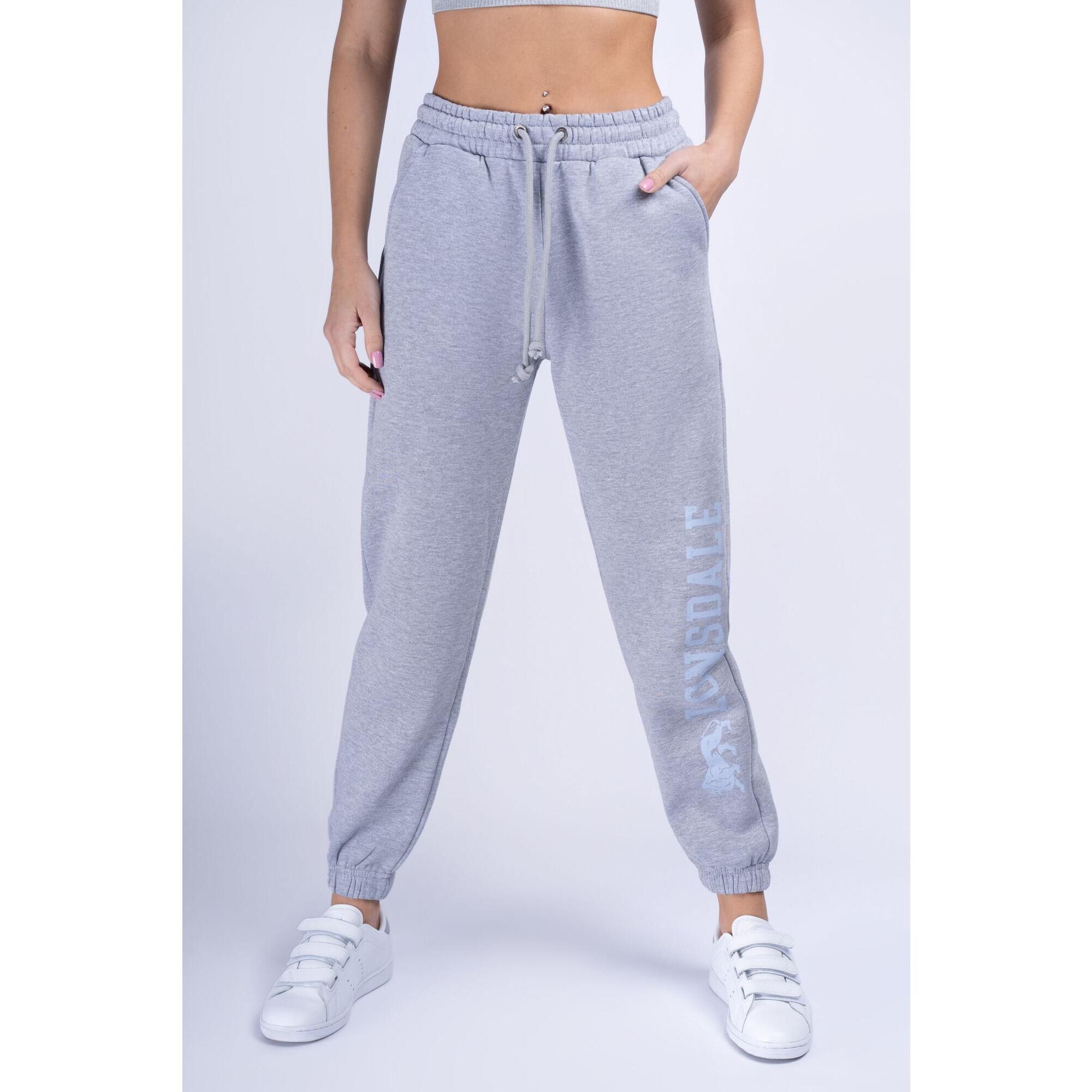 Lonsdale - Pantalon De Jogging Femme Lonsdale Pittentrail - Pantalons - Bleu|gris - 48 Xl - Decathlon