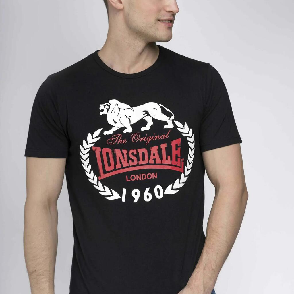 Maillot pour homme Lonsdale Original 1960 Noir