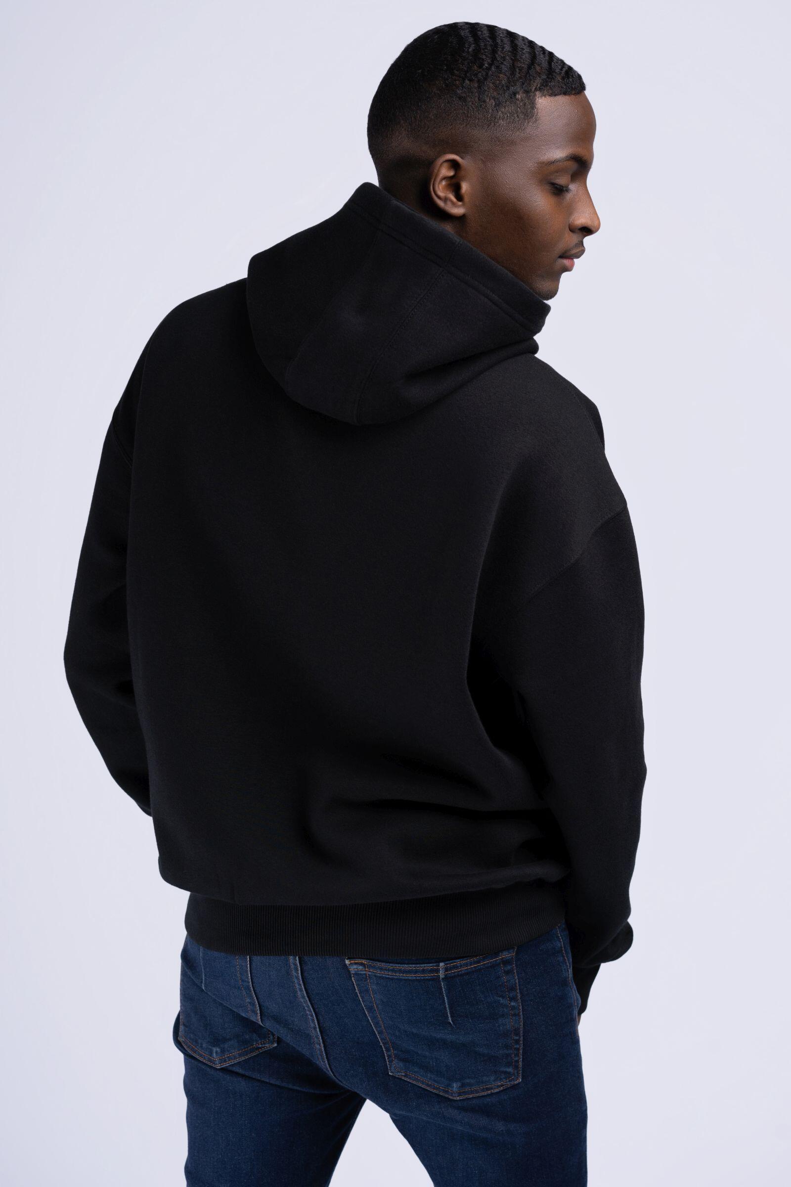 BENLEE Heren sweater met oversized capuchon LEMMY 4/5