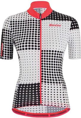 Fietsshirt korte mouwen zwart dames - tono sfera s/s jersey for women