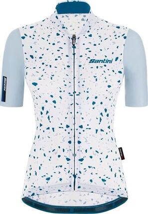 Maillot de cyclisme manches courtes bleu femme - Maillot Delta Pietra S/S
