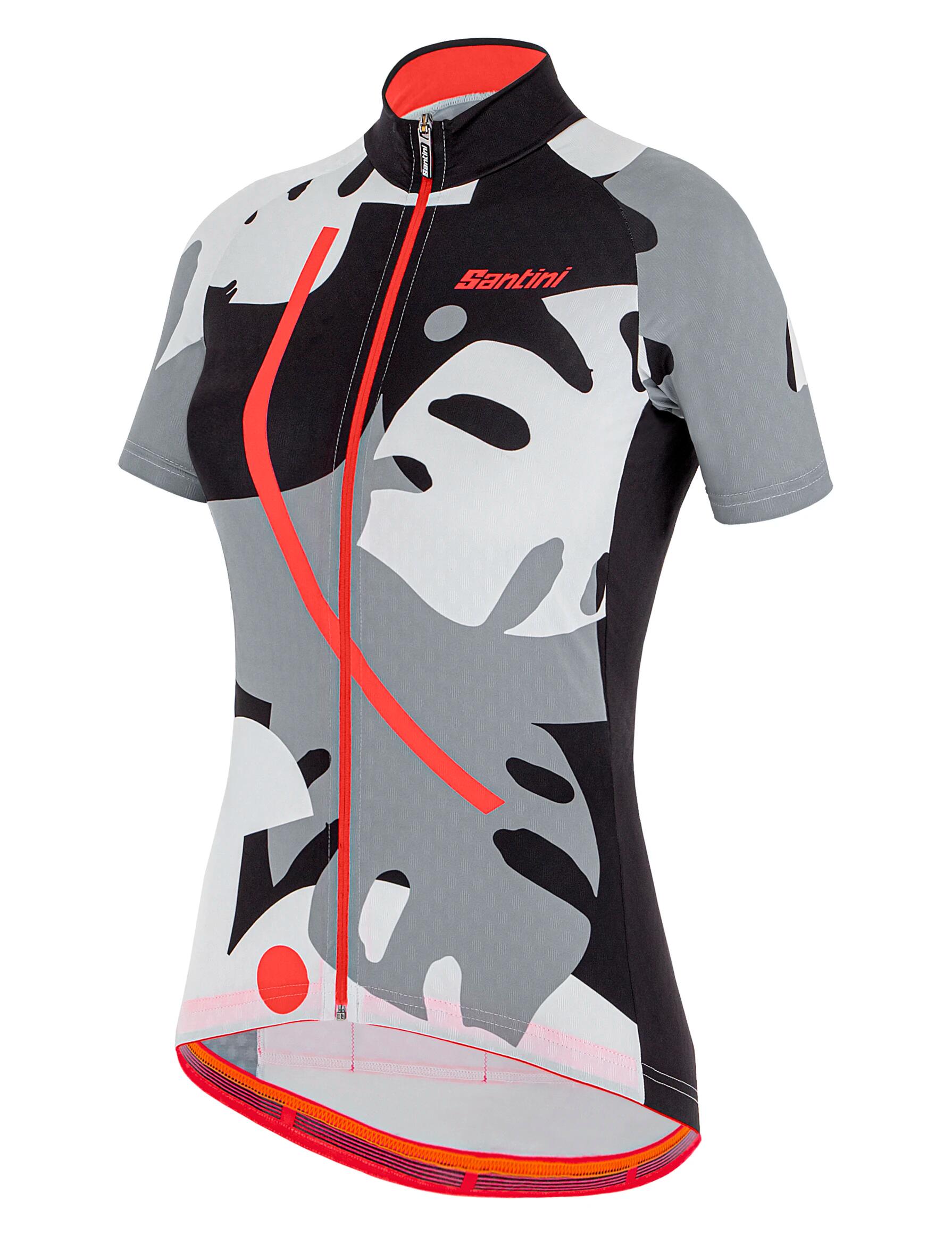 Fietsshirt Korte mouwen Zwart Dames - Giada Maui S/S Jersey For Women 2/3
