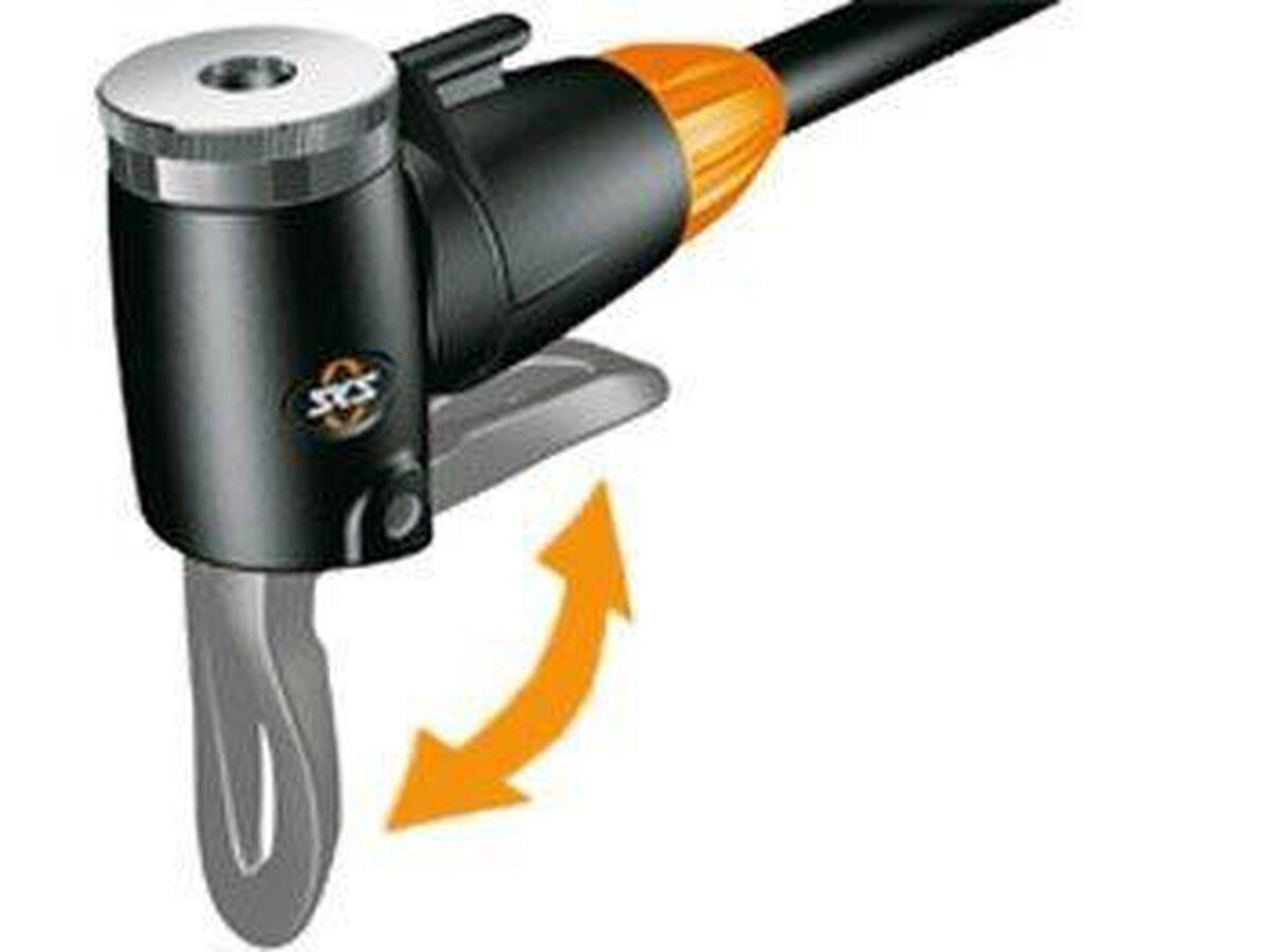 Tubo della pompa a pedale presta/valvole standard SKS E.V.A 3/3