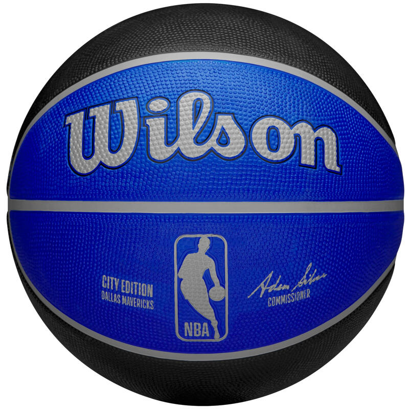 Kosárlabda Wilson NBA Team City Edition Dallas Mavericks Out Ball, 7-es méret