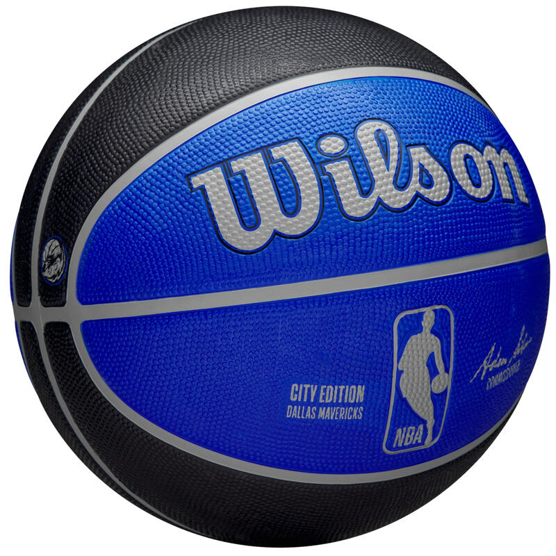 Kosárlabda Wilson NBA Team City Edition Dallas Mavericks Out Ball, 7-es méret