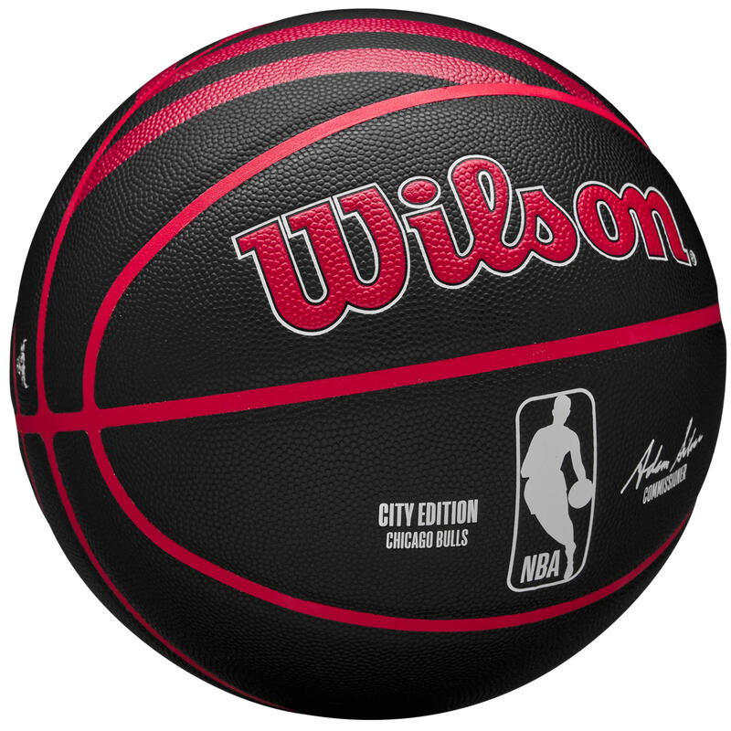 Kosárlabda Wilson NBA Team City Collector Chicago Bulls In/Out Ball, 7-es méret