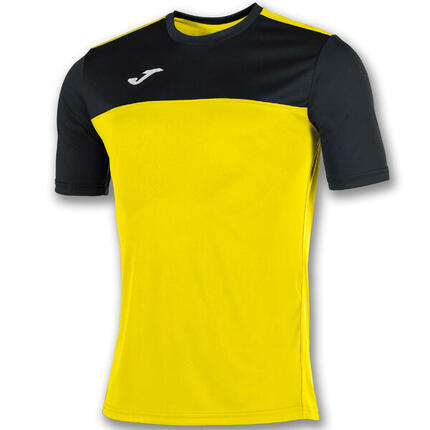 Maillot Manches Courtes Football Homme Joma Winner Jaune