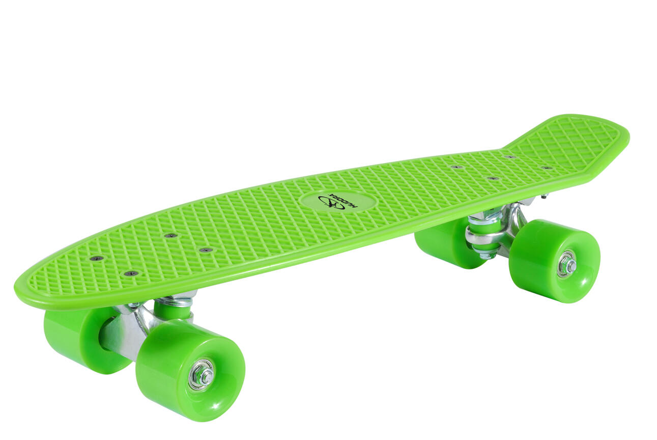 HUDORA Skateboard Retro Lemon Groen