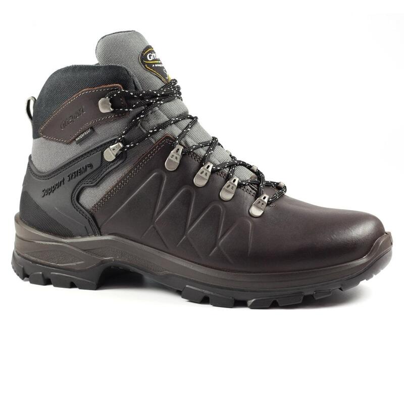BOTA GR14503 TREKKING PARA ADULTO COURO ENCERADO 2DENSIDADES PU GRITEX S.SYSTEM