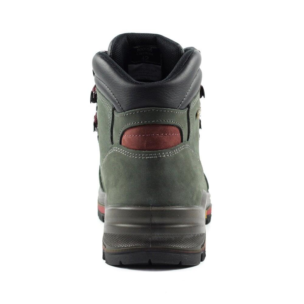 BOTA GR12811 TREKKING PARA ADULTO COURO NOBUCK VERDE - VIBRAM + SPO-TEX 3/7