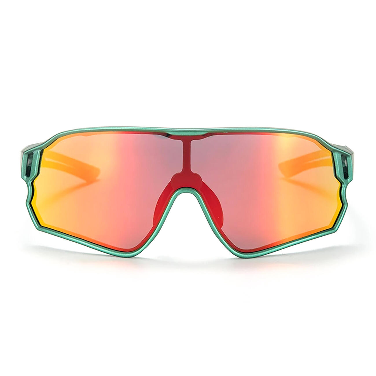 Rockbros Velo-Brille 14110009002 grün polarisiert UV400 Kinder 8–14 Jahre 2/7
