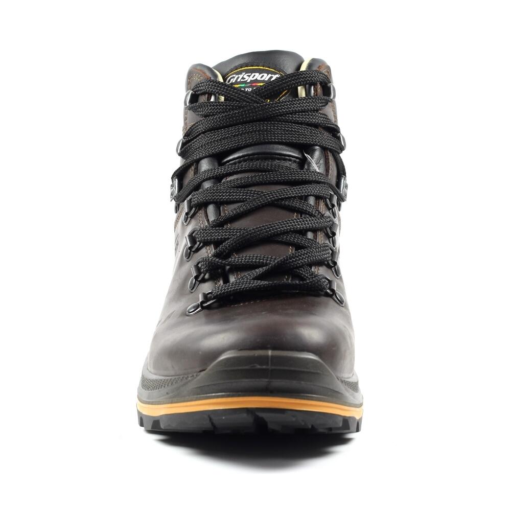 BOTA GR13701 TREKKING PARA ADULTO COURO ENCERADO CASTANHO - VIBRAM TPU + PU 2/7