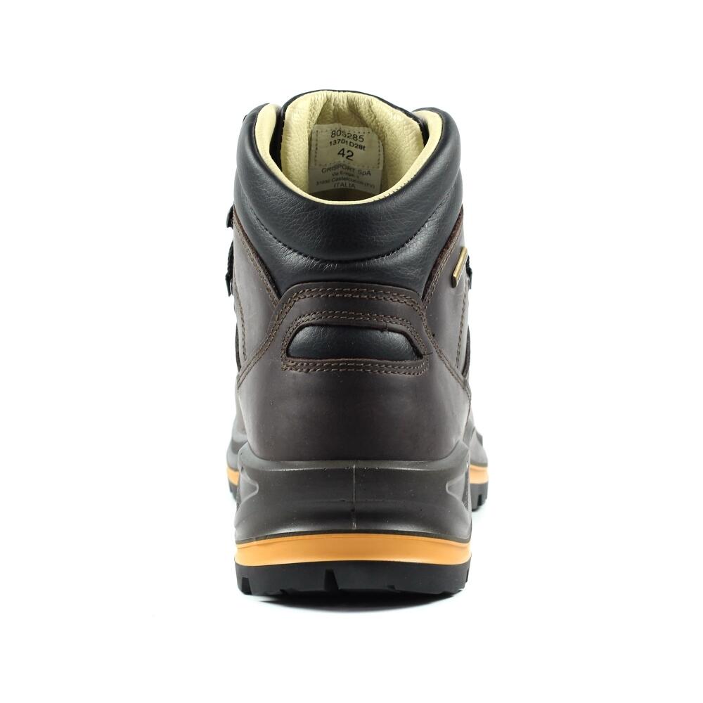 BOTA GR13701 TREKKING PARA ADULTO COURO ENCERADO CASTANHO - VIBRAM TPU + PU 3/7