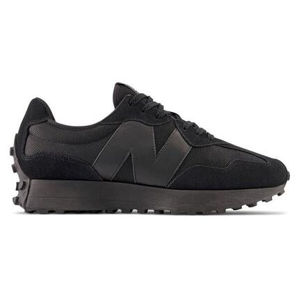 Sneakersy męskie New Balance 327 buty sportowe czarne skórzane (MS327CTB)